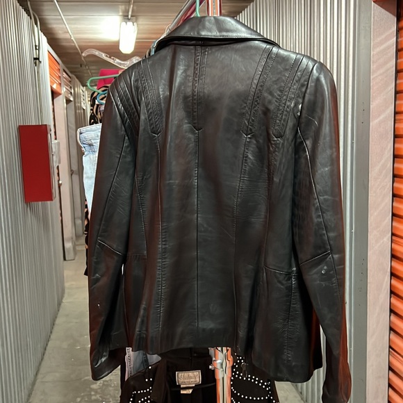 bromley Jackets & Coats Vintage Leather Jacket Poshmark